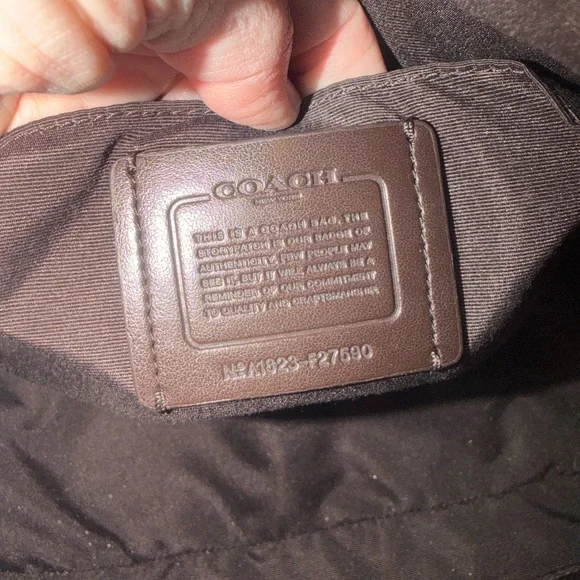 Coach Cream Satchel Bag - Picture 7 of 8